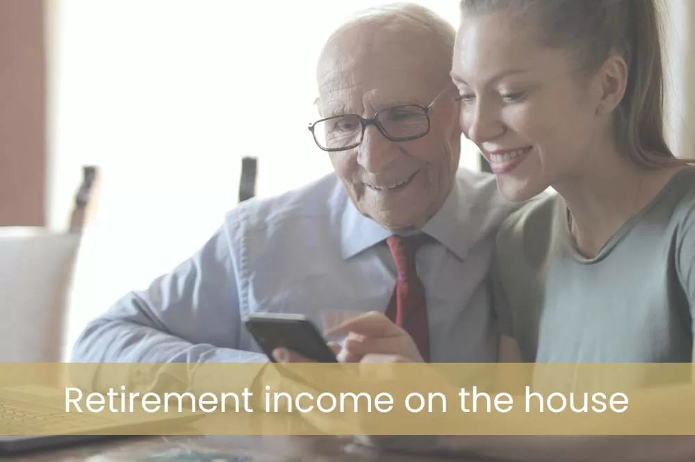 Retirement income on the house – image